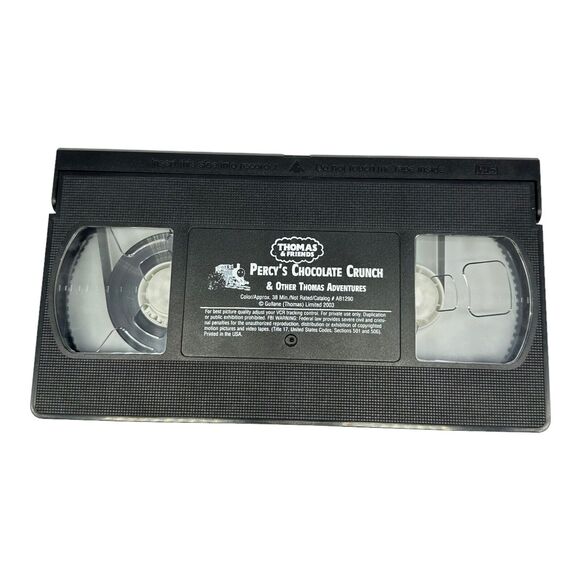 Thomas the Tank Engine and Friends Percy's Chocolate Crunch VHS 2003 Train Film - Picture 4 of 5